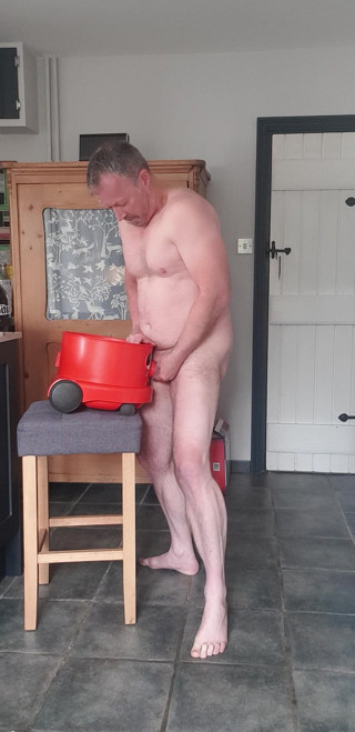 Vacuum Cleaner Suction on My Tiny Cock