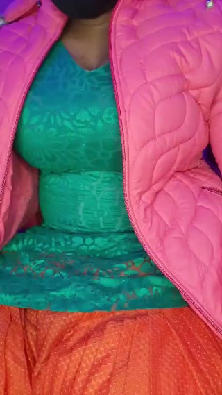 desi bhabhi indian crossdresser satin silk salwar suit indian  big tits boobs thumbnail