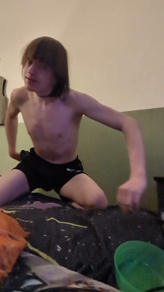 strangling with tension rope