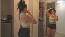 STELLA OSORIO - HORNY STEPMOM FUCKS STEPSON AFTER GYM - BIG ASS - BIG COCK - TABOO - HARDCORE - RIDING - BLOWJOB