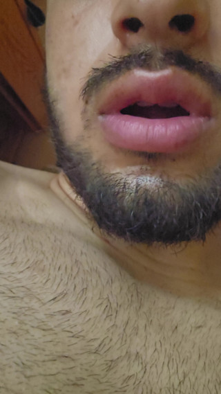 Masturbing my hot Algerian cock