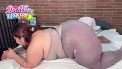 Big BBW Side Body Shake - Thick Ass & Belly Jiggling Together