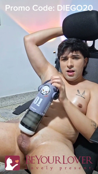 New Toy - the Guys From Beyourlover Sent Me a Mechanical Masturbator to Play with My Cock and Make Me Cum
