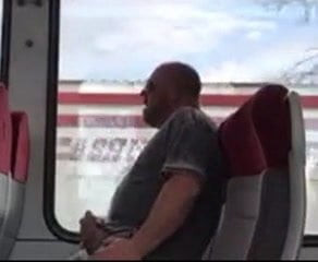 Sucking cock on train 030920