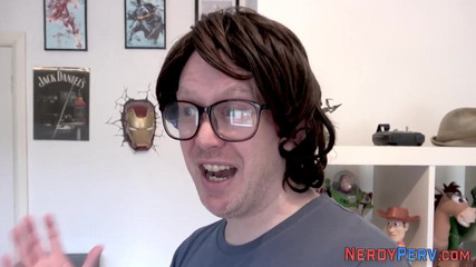 Yorkshire geek cum sprays Brit babe&rsquo;s face