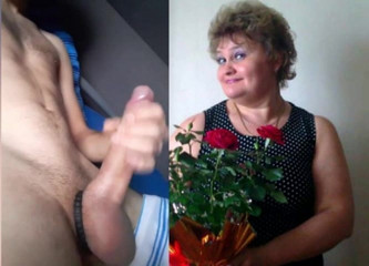 Big young dick pays tribute mature stepmom