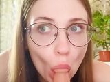 Wet Blowjob from Naughty Girl with Perfect Body