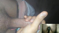 Masturbating for Boyfriend on a video call