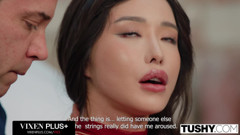 TUSHY Voluptuous Beauty Reina O'hara Gapes Her Flawless Tiny Ass Wide Open