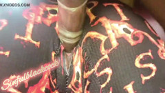 Wardrobe Stuck with Ebony Bitch