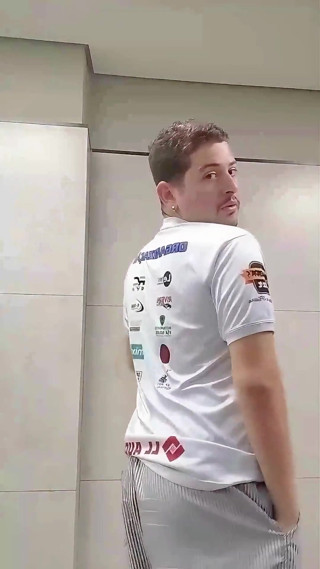 I Almost Got Caught by the Security Guard Exposing Myself in the Public Restroom.