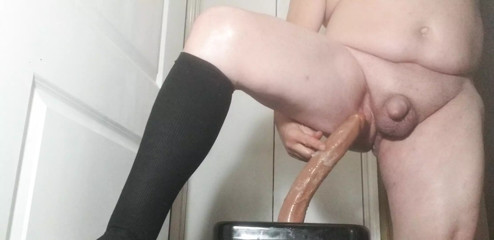 Another Jarmus 5 minutes late December, enjoying what I enjoy, Nice deep dildo riding sith bound balls