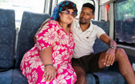 Extreme Fat Belly Mature Interracial Ass Fucked in My Van