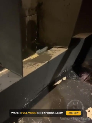 Boy Enters the Clubs Toilets and Catch a Guy Ready to Pee