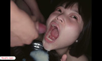 Her Mouth and Throat Filled with Thick Yellowish Cum - Every Last Drop Swallowed in an Intense Finish