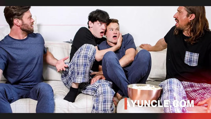 Hot Twink Plays With His Little Stepbro's Cock