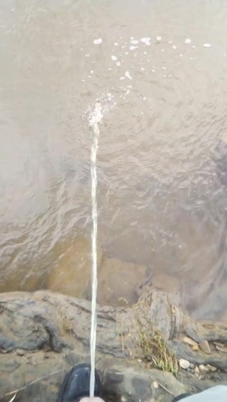 Pissing in the River