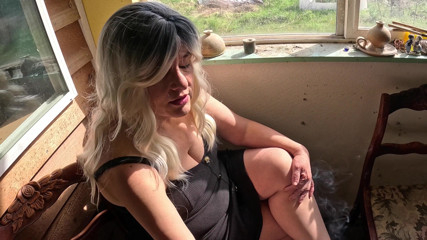 Having a Smoke on a Beautiful Day