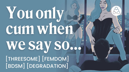 ASMR Audio Porn: FFM Threesome with British Dominatrix – BDSM, Femdom & Degradation – Erotic Audio Roleplay for Women