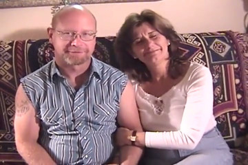 Horny Hot MILF Gets to Play with Two Loaded Rods