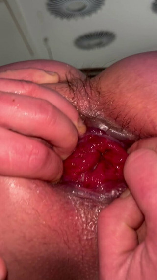 Hard Open and Fuck Ass With Finfers And Vibration Toy