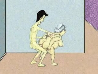 Sexy Anal Granny and Squirt! Animation!