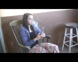 smoking on loggia
