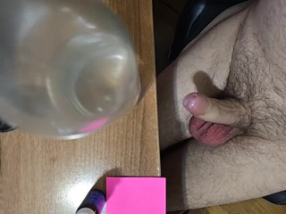 Nice From Above to Desk and Nice Cumshot