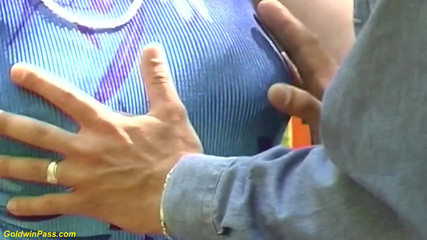 BBW Milf fucked by taxi driver