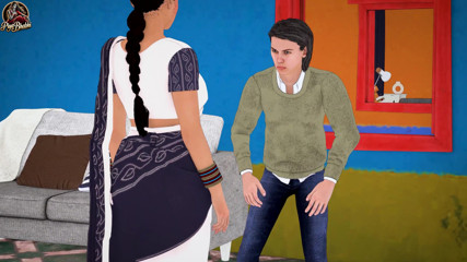 Hot Indian Bhabhi Teaches Kama Sutra to Young Tenant and Gets Her Pussy Fucked Hard – Hindi Sex