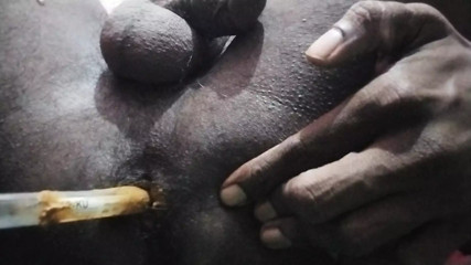 ash hole fucking with plastic tube tight hole