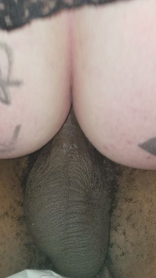 Wife draining her bull