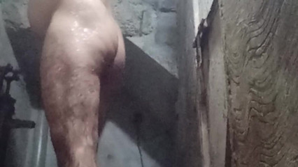 Masturbation shower ass