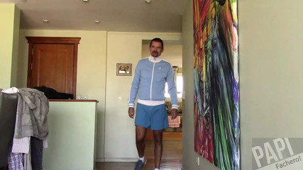 Two guys checked out my bulge walking home from the gym