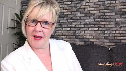 Auntjudysxxx - Your Busty Mature Boss Chantelle Blue Calls You Into Her Office (Pov)