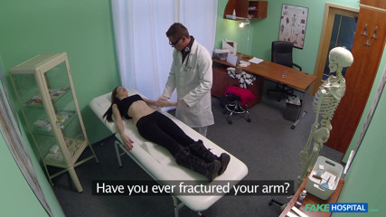 Doctor Examines Pretty Patients Pussy and Prescribes a Creampie