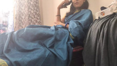 Desi bhabhi gaav gahi aur apne yaar ko phone kar bula hindi audio