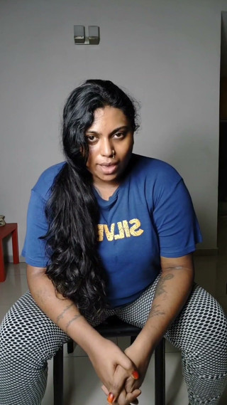 Chitti Ilaria Puts Ramesh in a Saree and Make Him Lick Her Sweaty Dirty Armpit