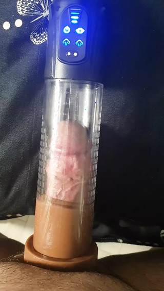 Pumping my cock