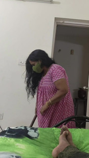 Pervert son in law tricked and fucked his mother in law using a lizard doll