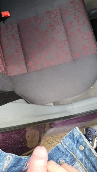 Piss on the back seat of the car