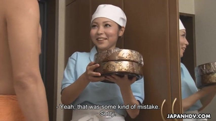 Japanese delivery girl, Lulu Kinouchi got nailed for mistake