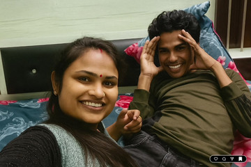 Indian Desi Village Bhabhi outdoor romance video, desi village hot bhabhi by -Snapchat143