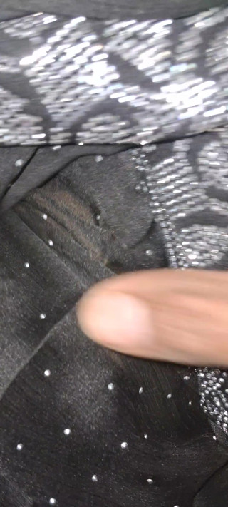 Fucking  indian housewife black saree top sex