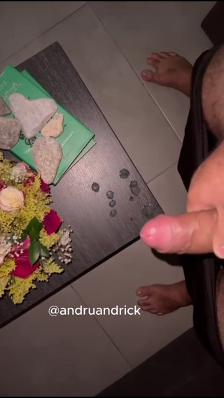 Bear Masturbating