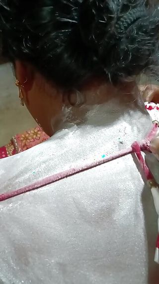 While helping to give Telkom powder, I got out of control and inserted my penis into my stepmother's vagina