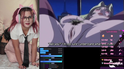 I Get So Turned On Watching Classic Hentai Lingeries That I Moan While My Fuck Machine Pounds Me