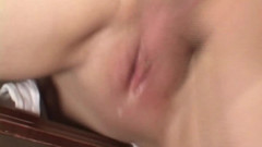 Blonde Secretary Takes Hard Cock on Office Desk