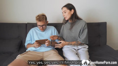 Redhead roommate wanted to fuck before classes