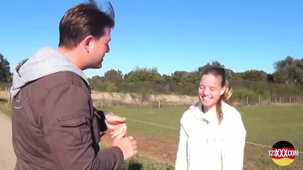 Cocky Man Picks up German Girl Who Is Always in the Mood to Fuck